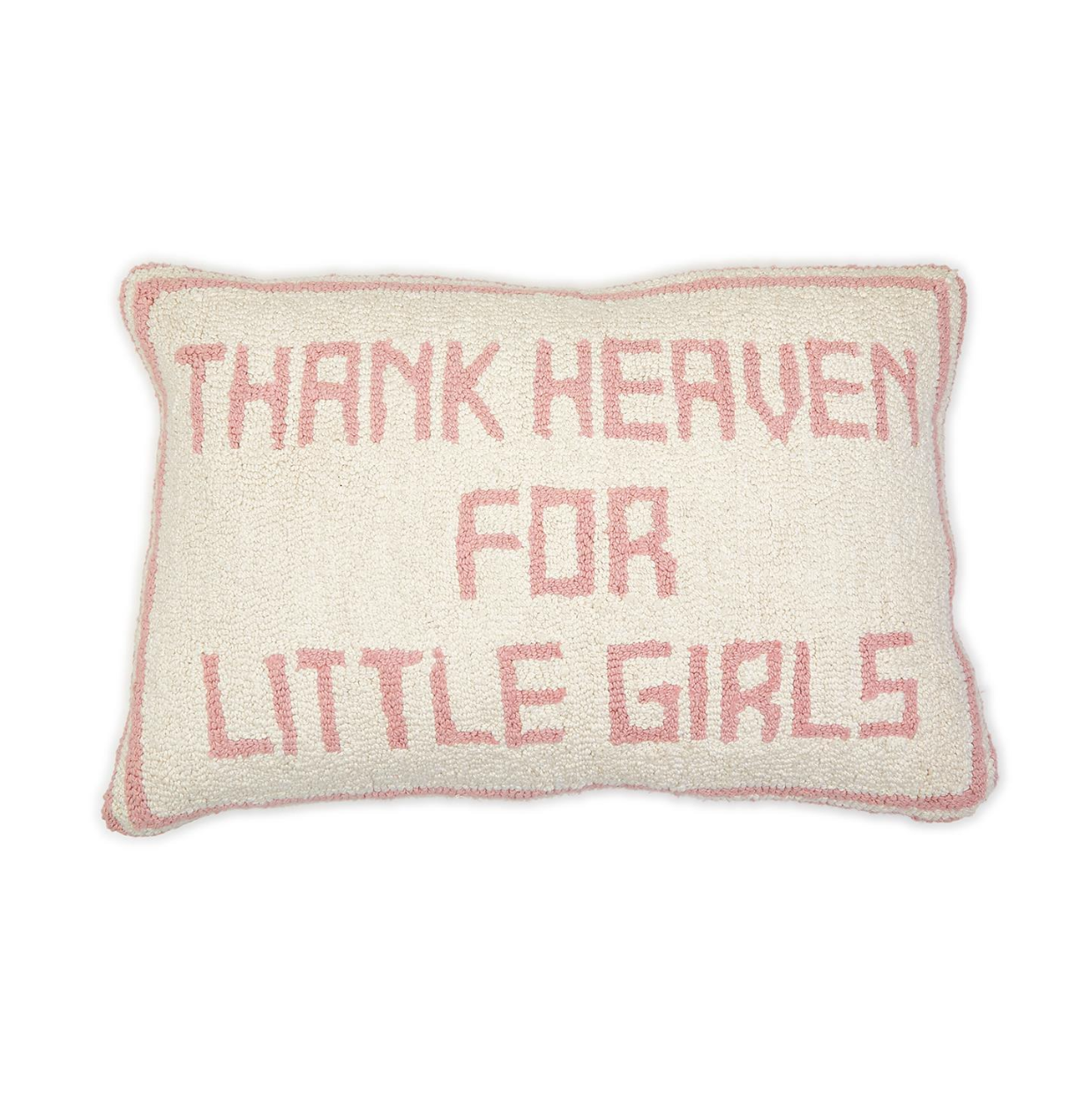 Thank Heaven For Little Girls Throw Pillow