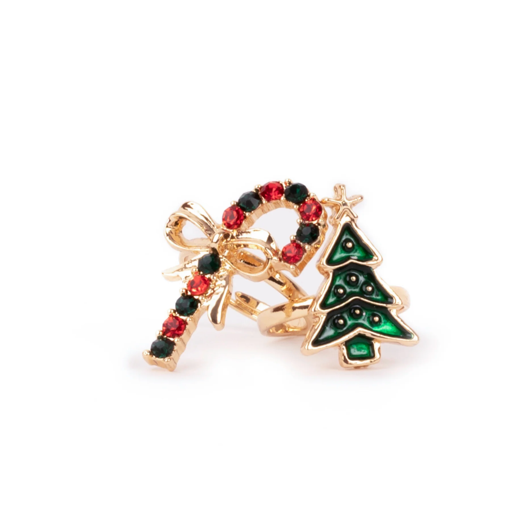 All Aglow Holiday Rings 2 piece Sets