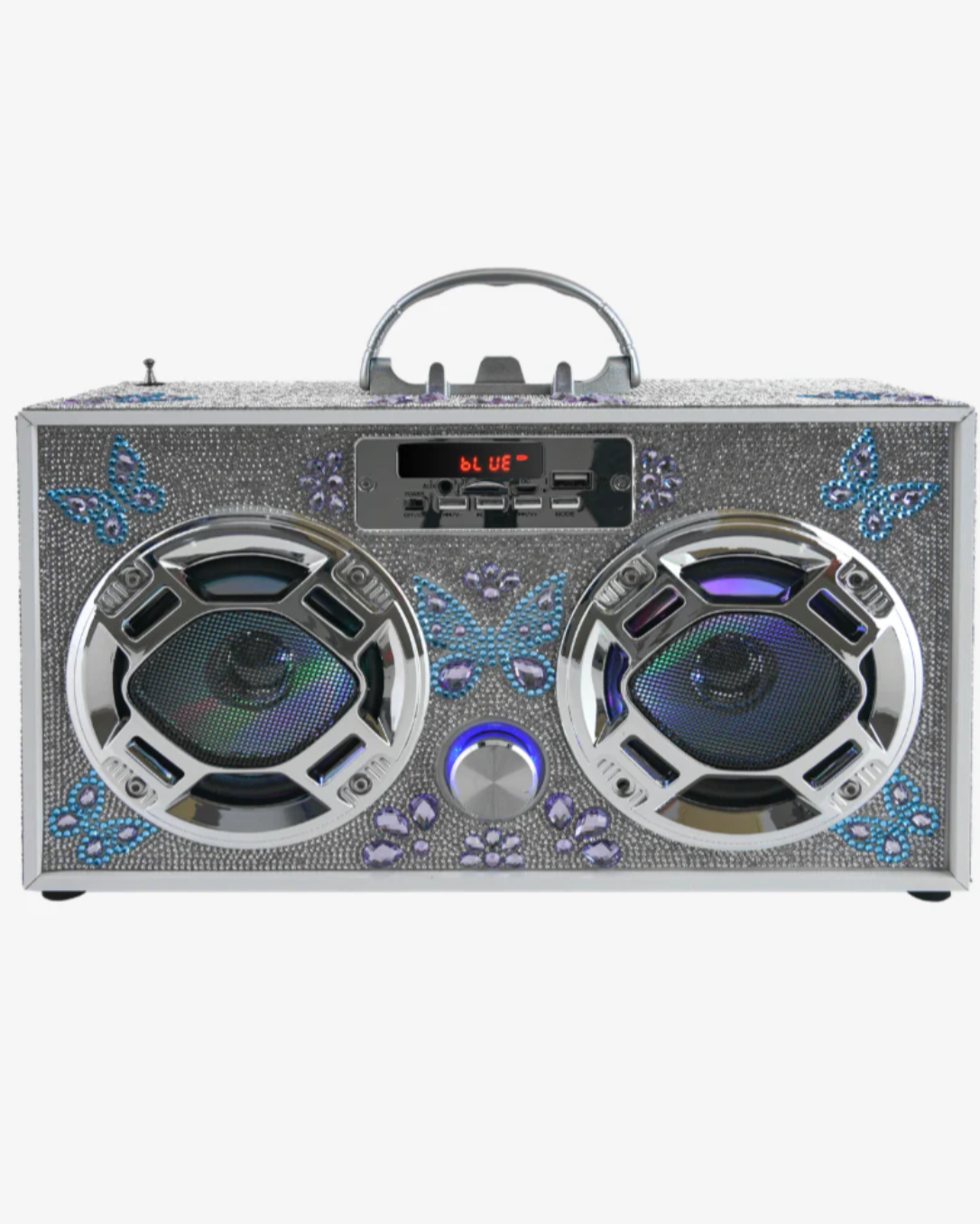 Butterfly Bling Bluetooth Boombox