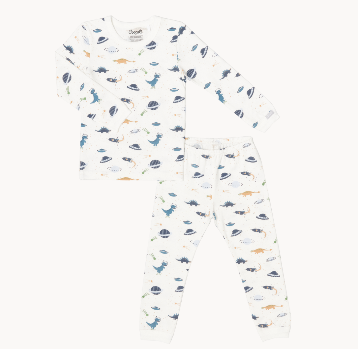 Boys Space Dino Modal Pajama