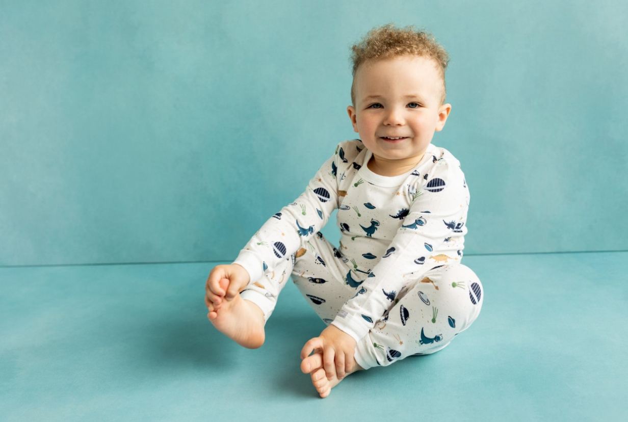 Boys Space Dino Modal Pajama