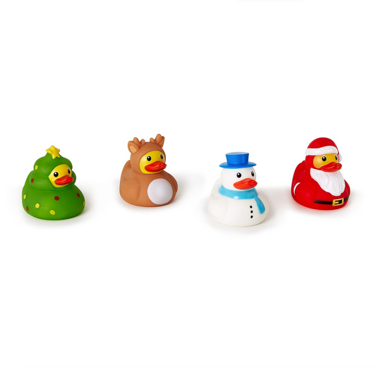 Christmas Light Up Rubber Duckie