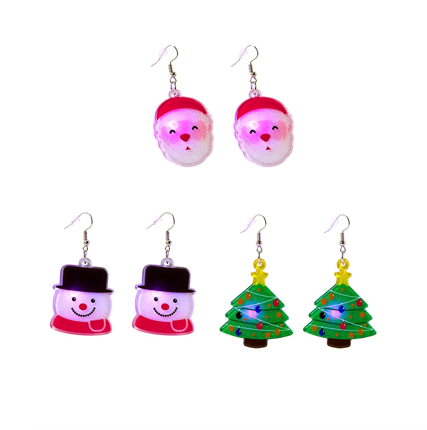 Christmas Light Up Earrings