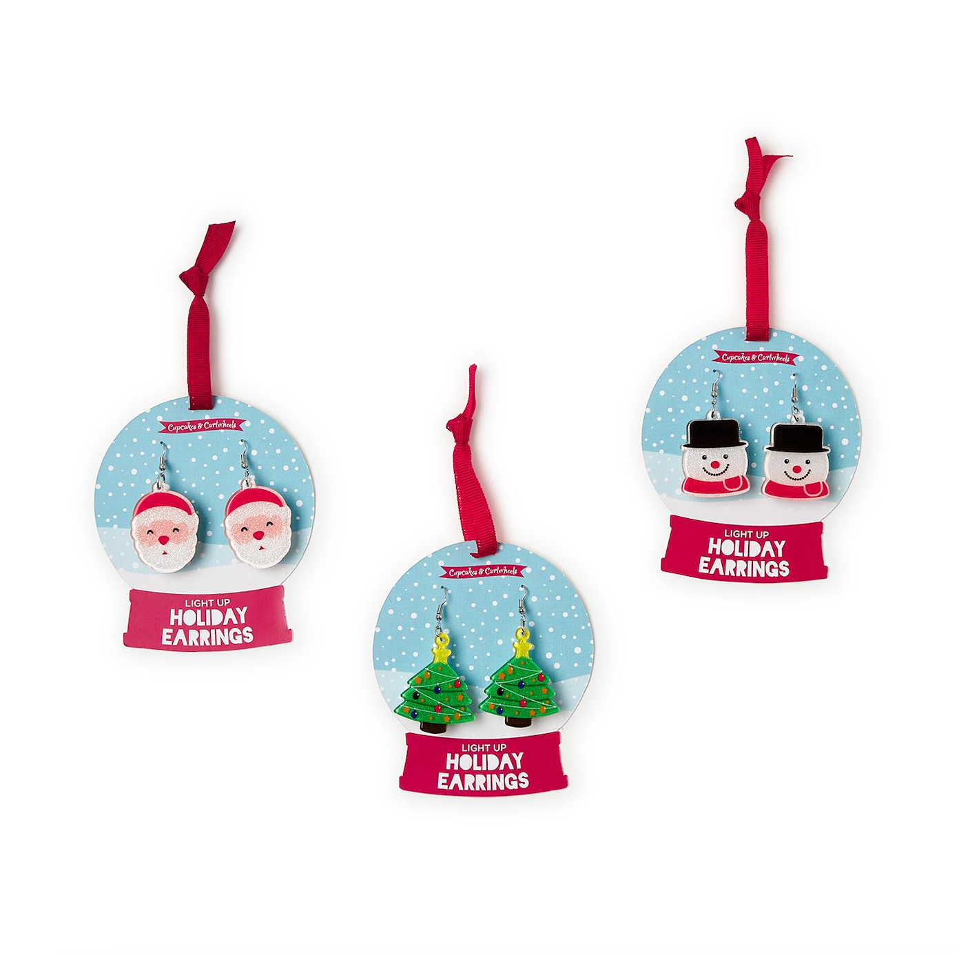 Christmas Light Up Earrings