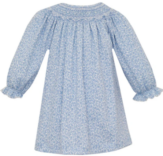 Carol Blue Liberty Floral Knit Bishop