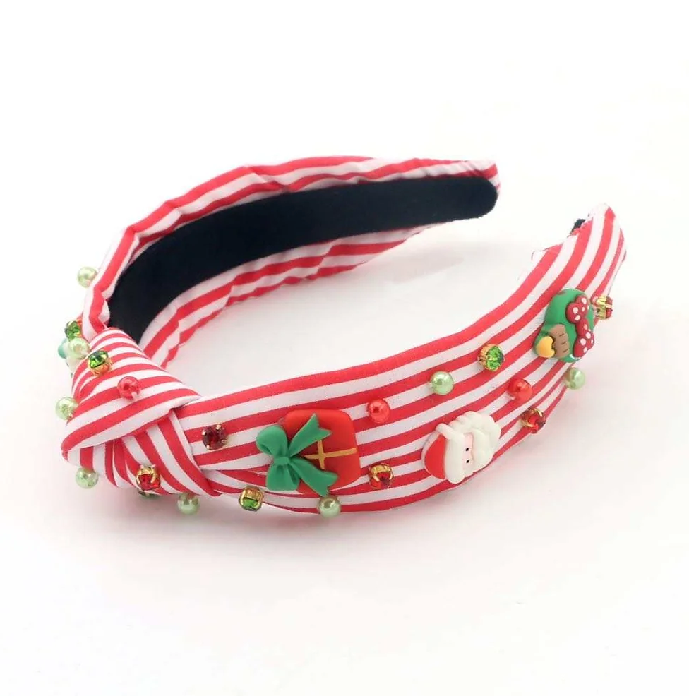 Peppermint Stripe Headband