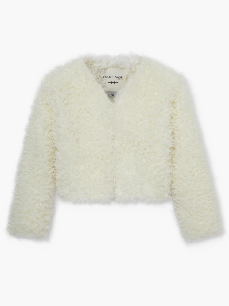 Shaggy Jacket Off White