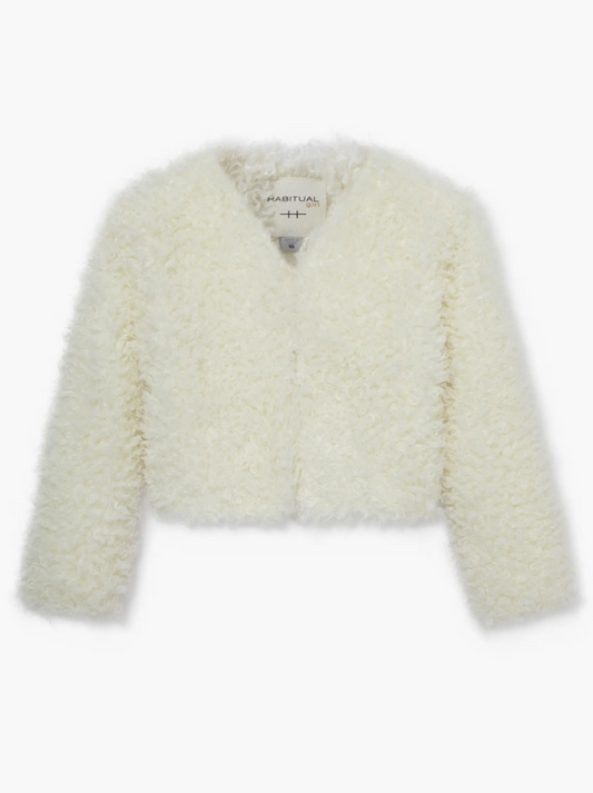 Shaggy Jacket Off White