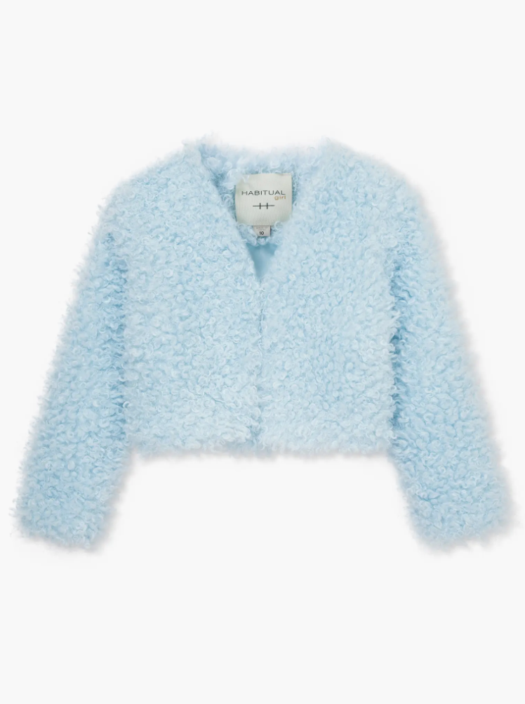 Shaggy Jacket Light Blue