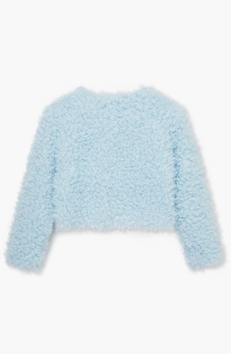 Shaggy Jacket Light Blue