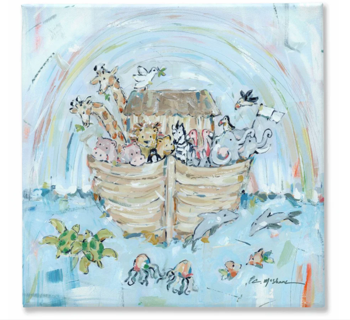 Noah's Ark III on canvas