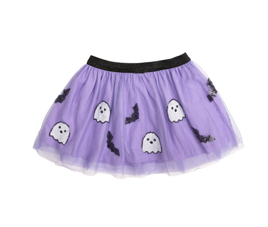 Ghost and Bat Sequin Halloween Tutu