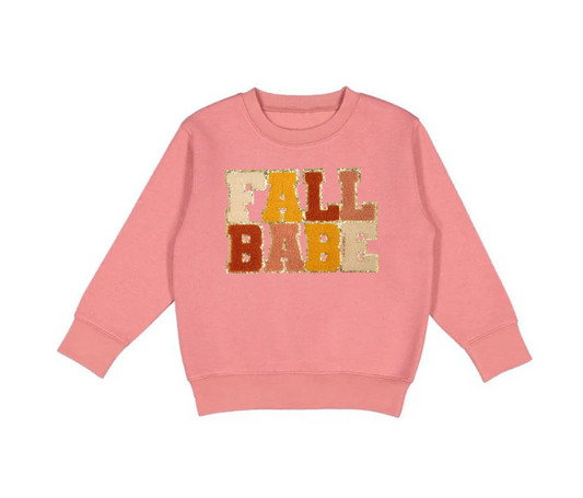 Fall Babe Patch Sweatshirt