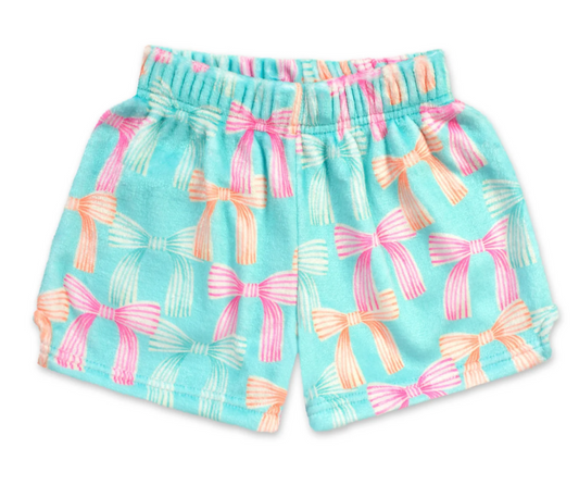 Beautiful Bows Plush Shorts