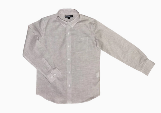 Bowen Arrow Button Down Kiawah Khaki Linen