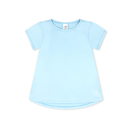 Bridget Basic Tee Cotton Candy Blue