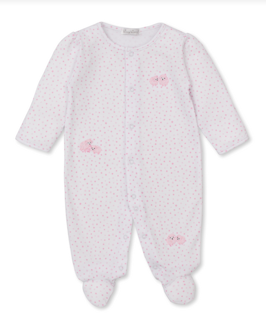 Baa Baa Baby Sheep Footie Pink