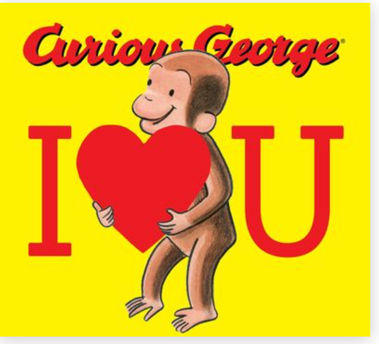 Curious George I Love You