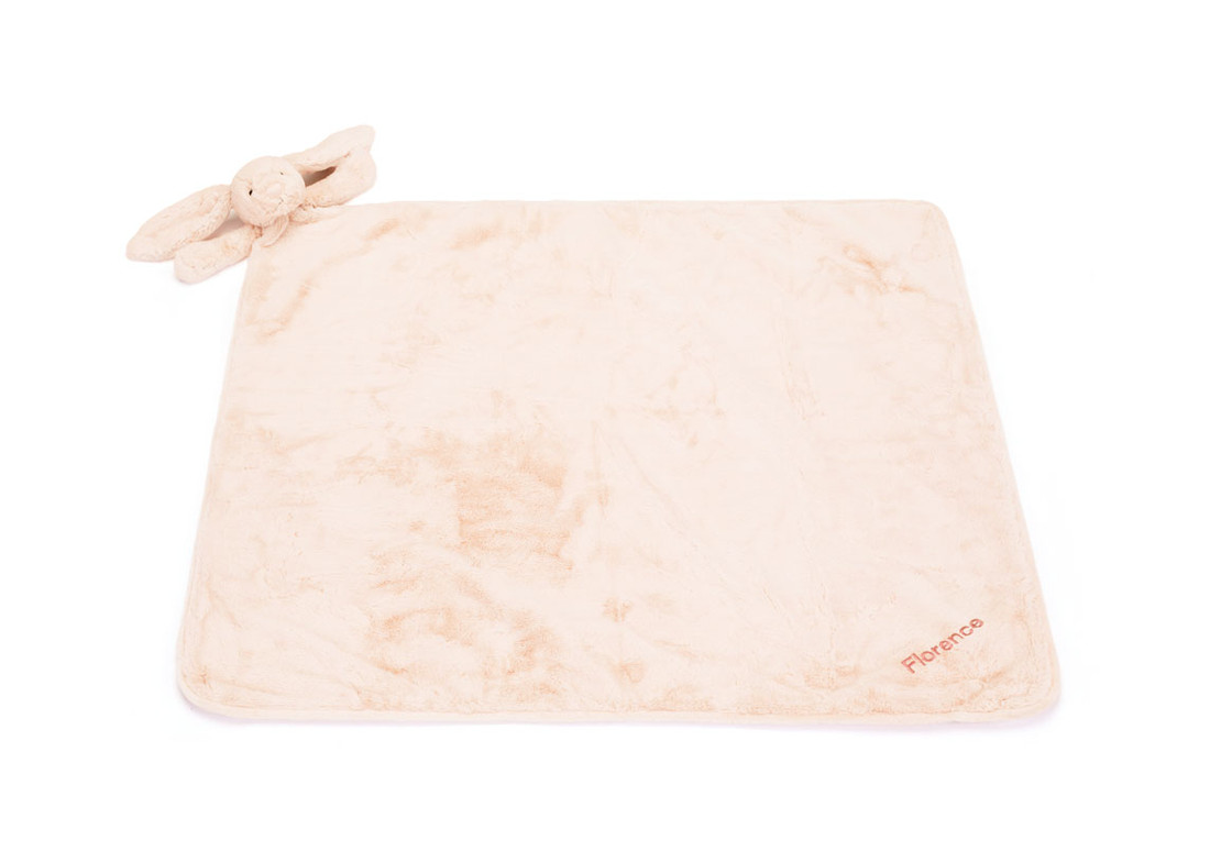 Bashful Blush Bunny Blankie