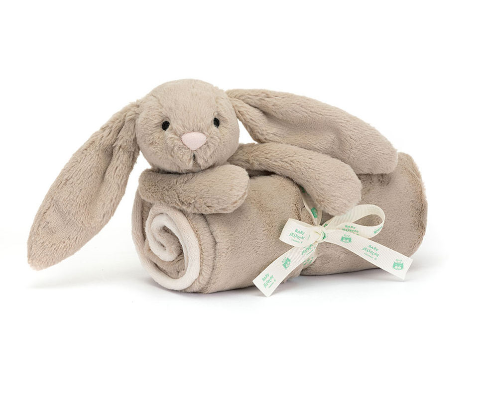 Bashful Beige Bunny Blankie