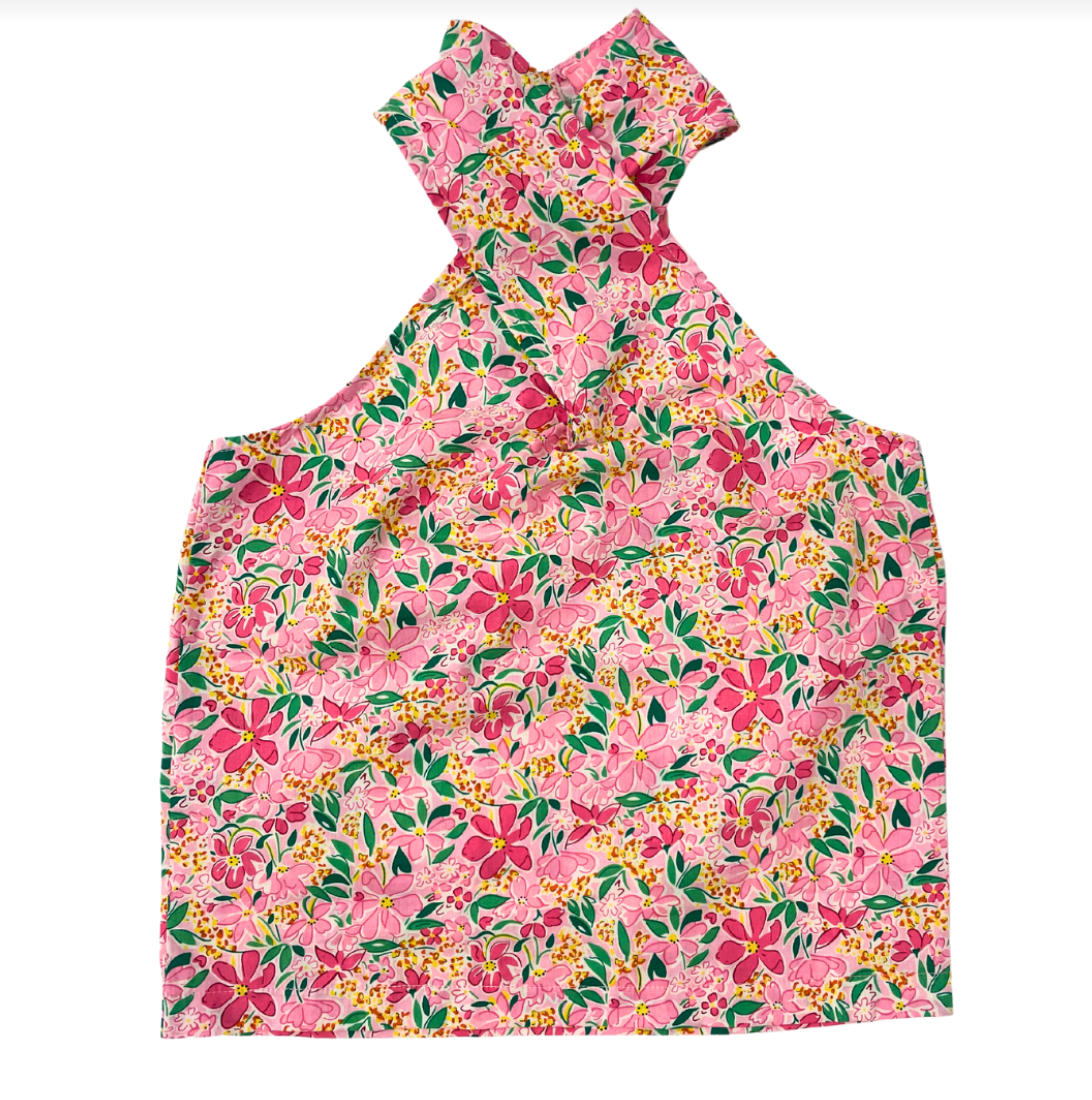 Scarf Top Frangipani Pink