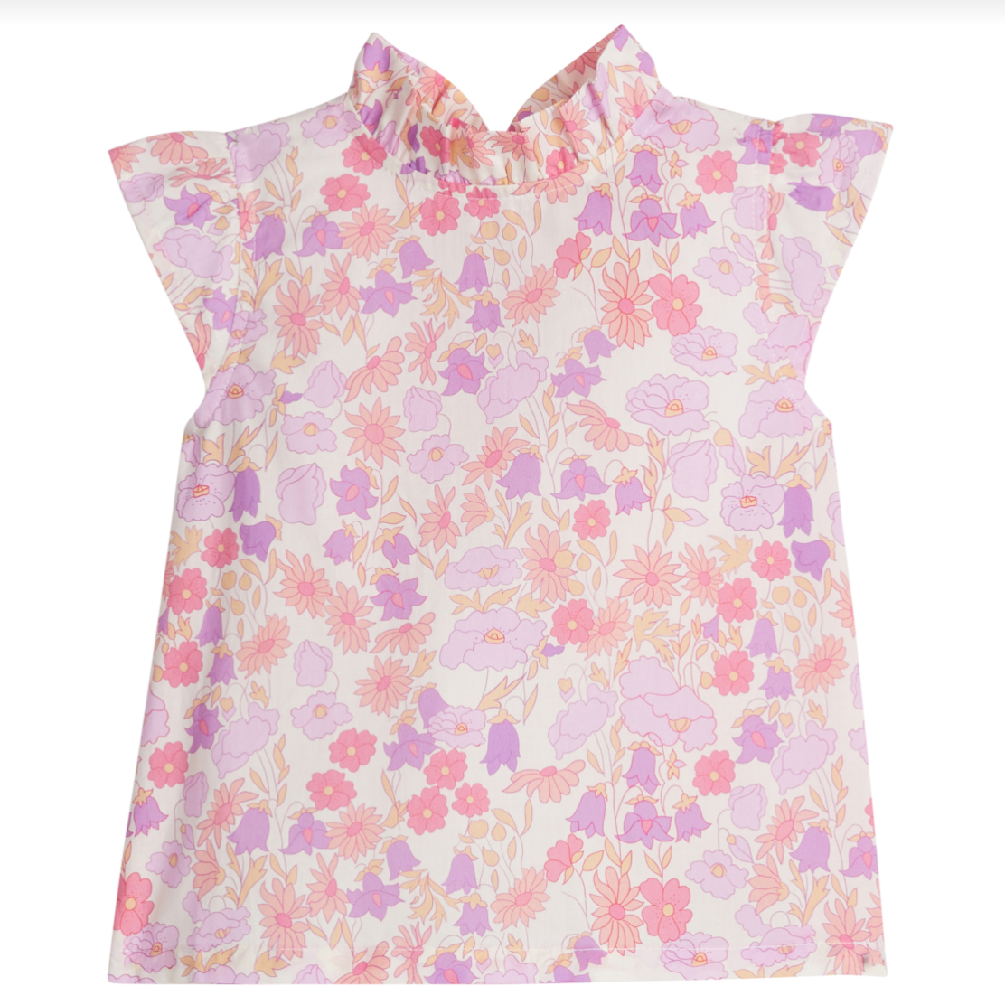 Tinsley Top Lisle Lavender Floral