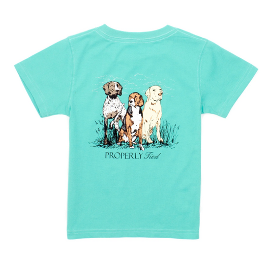 Triple Dog Soft Green Short Sleeve Tee