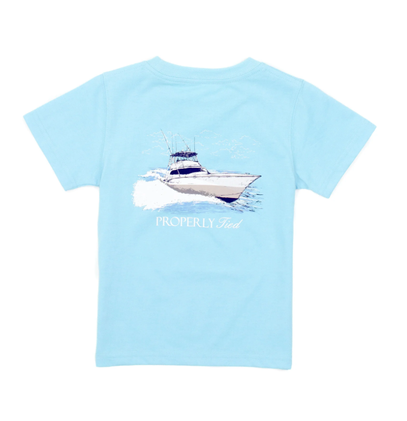 Deep Sea Aqua Short Sleeve Tee