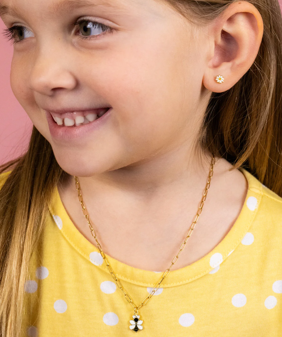 Daisies Tiny Stud Earrings