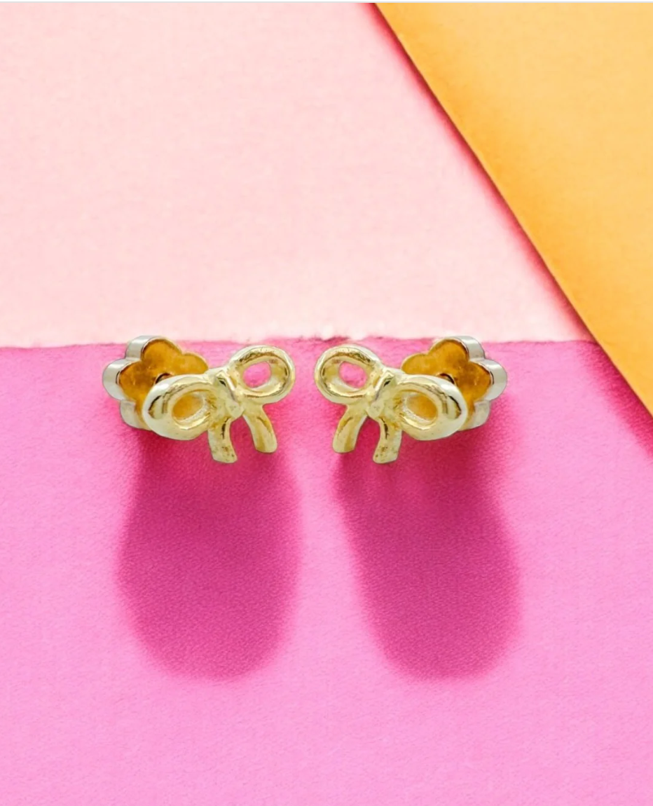 Bow Tiny Stud Earrings