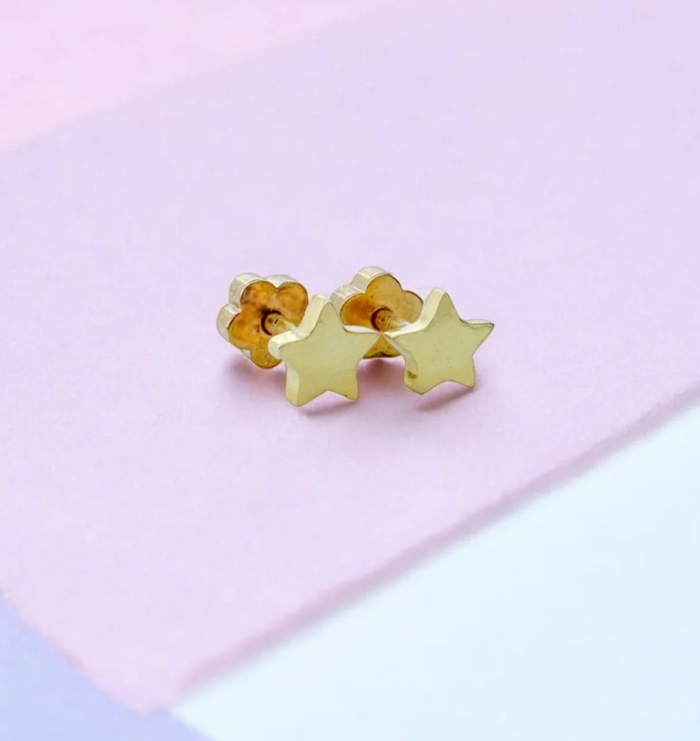 Star Tiny Stud Earrings