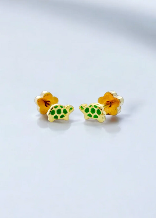 Turtle Tiny Stud Earrings