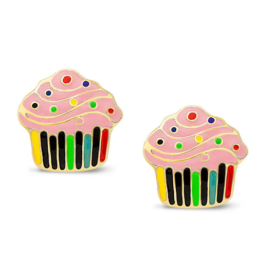 Cupcake Stud Earrings