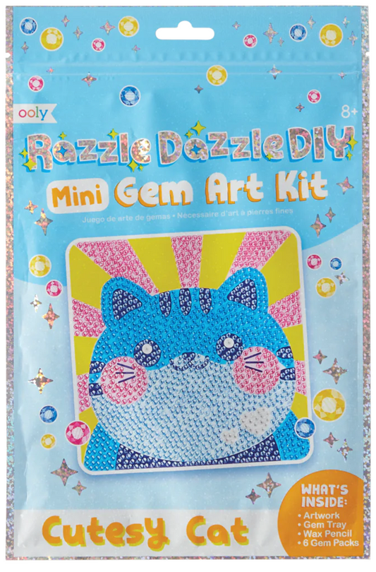 Razzle Dazzle DIY Gem Art Kit - Cutesy Cat