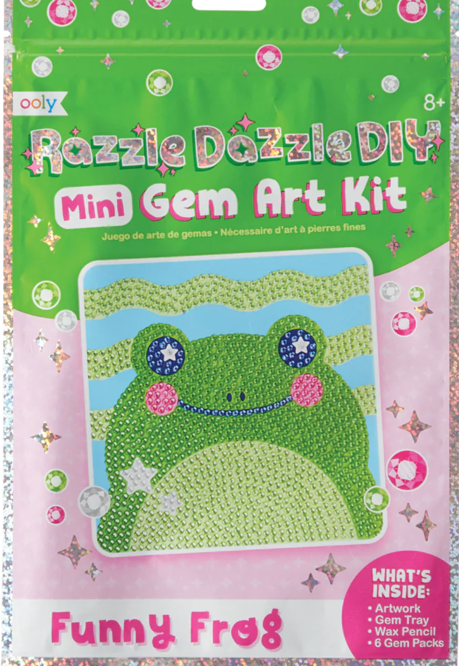 Razzle Dazzle DIY Gem Art Kit - Funny Frog