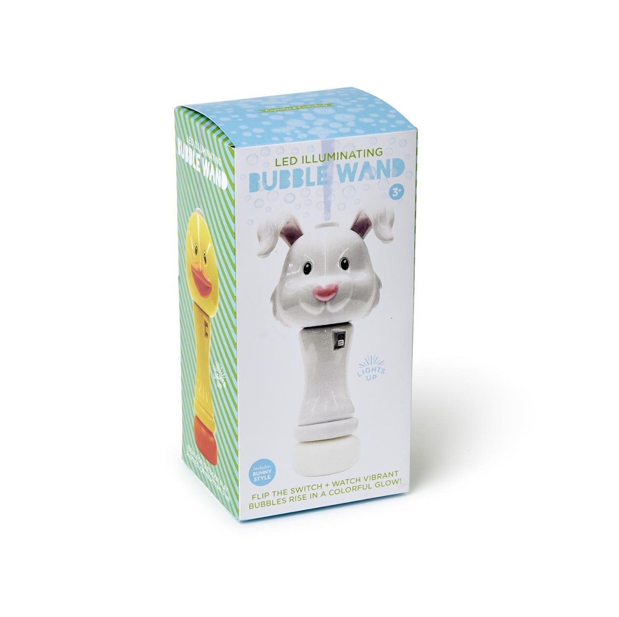 LED Illuminating Bubble Wand Blower