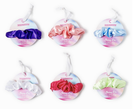 Light Up Satin Scrunchie