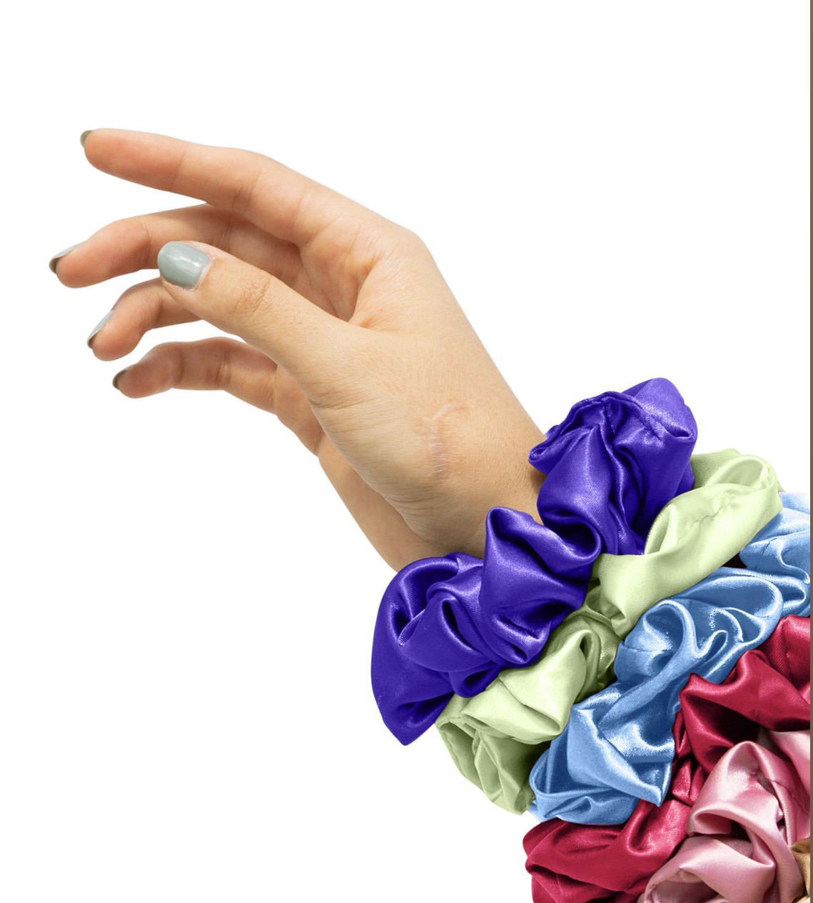 Light Up Satin Scrunchie