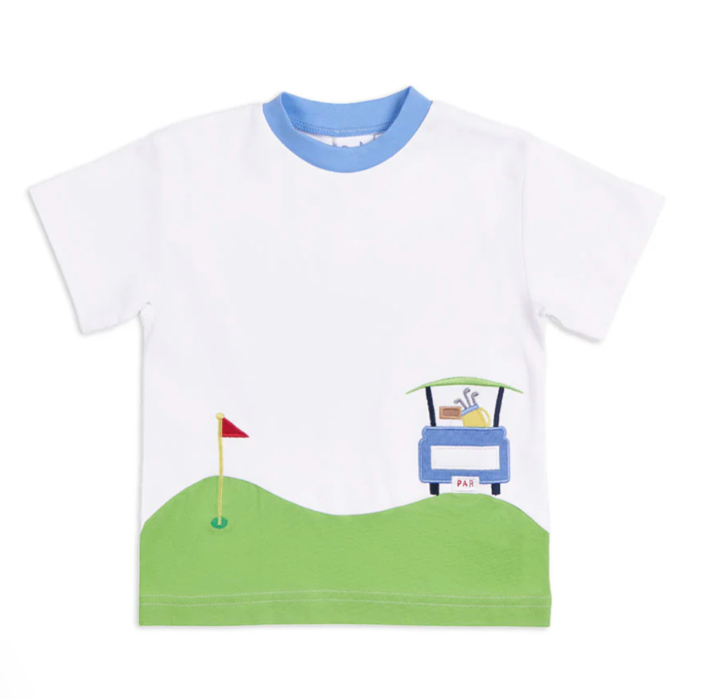 Knit Shirt with Golf Cart