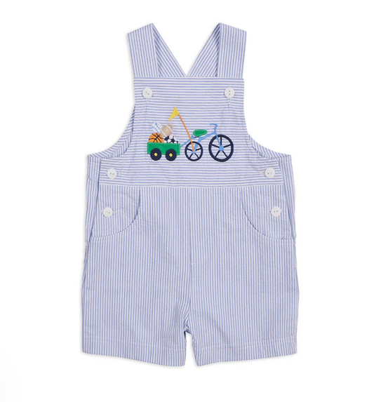 Seersucker Shortall with Bike & Sport Balls