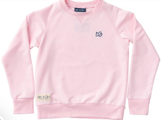 Crew Control Sweatshirt Pink Lady