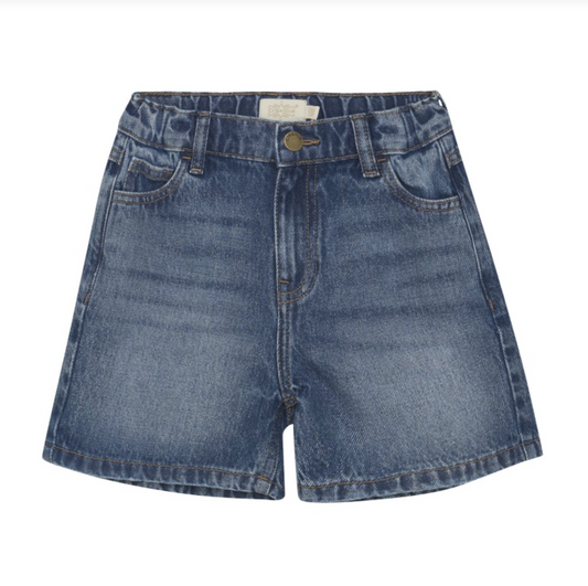 Heart Pocket Denim Shorts