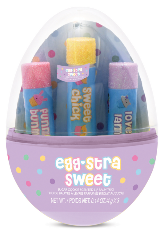 Egg-Stra Sweet Lip Balm Trio