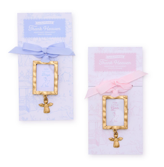 Keepsake Ornament w/ Picture Frame