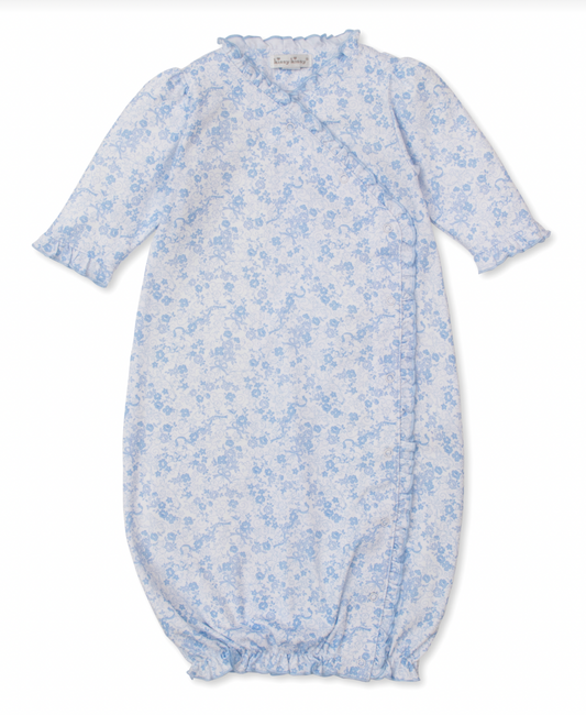 Old English Roses Sack Light Blue