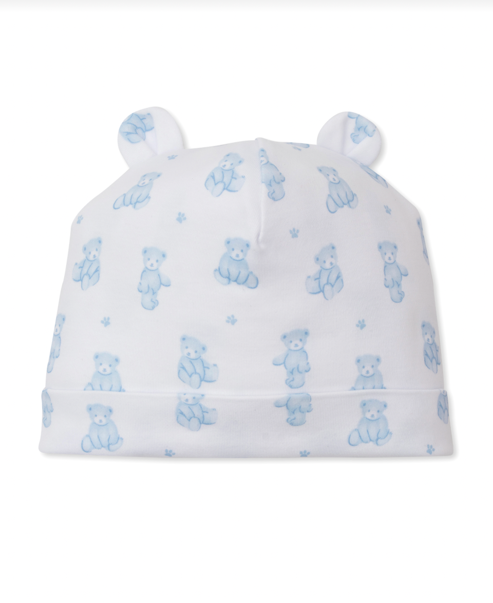 Teddy Bear Time Hat Light Blue