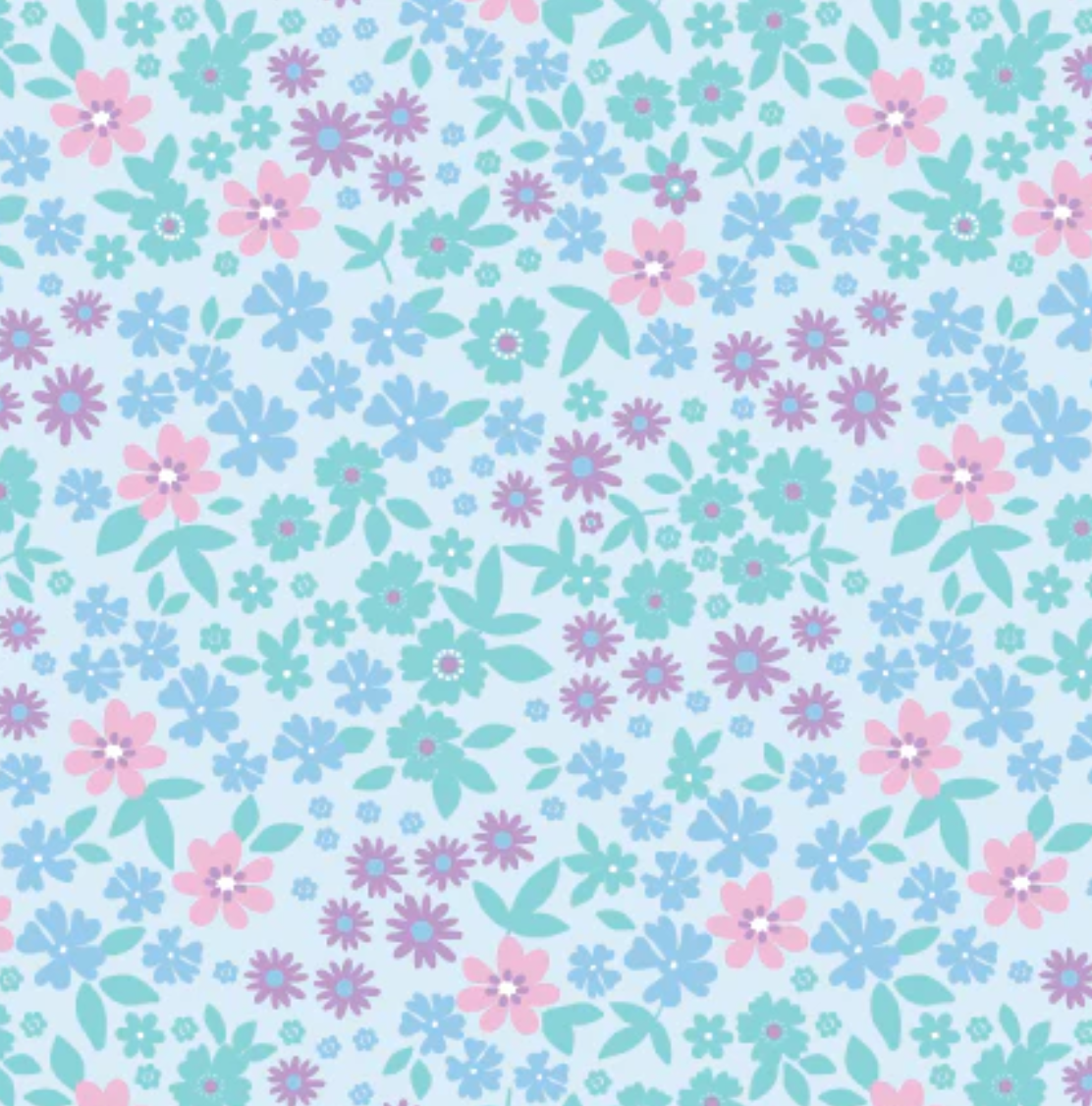 Emily Short - Frosted Floral, Cotton Candy Pink