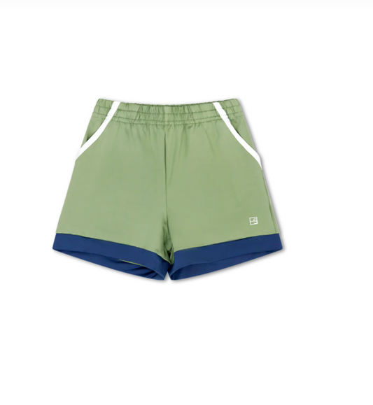Graham Short - Pistachio Green, Baton Rouge Blue