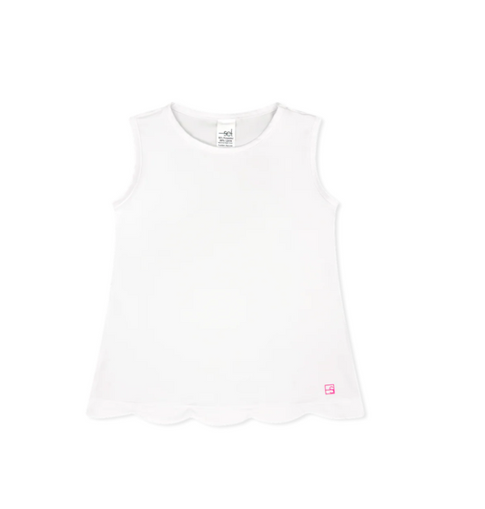 Tori Tank Scallop - Pure Coconut