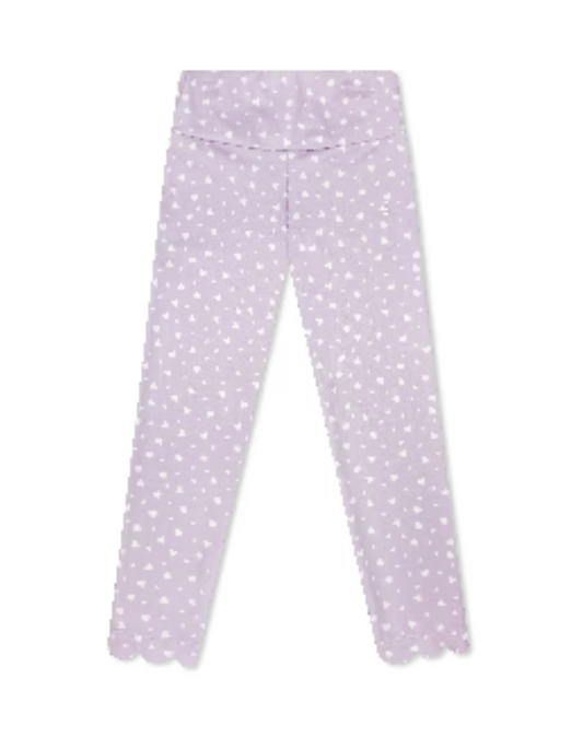 Sadie Scallop Legging - Be Mine